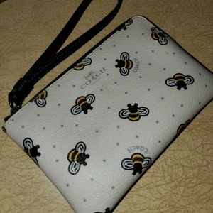 Coach ™️ Bumble Bee wristlet!